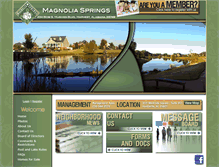 Tablet Screenshot of magsprings.com
